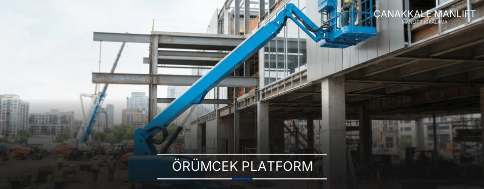 Çanakkale Örümcek Platform Manlift Kiralama Firmaları